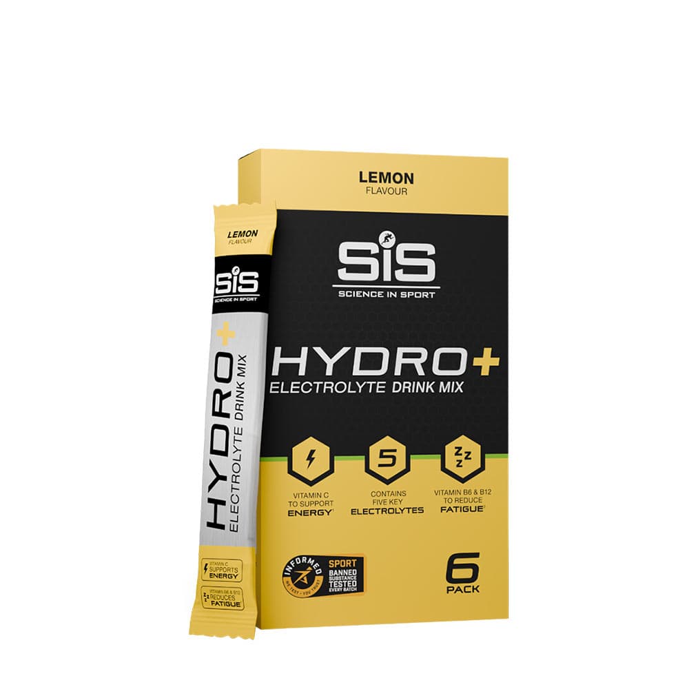 Science In Sport HYDRO+ Citron - 6 x 4,1g Sachets