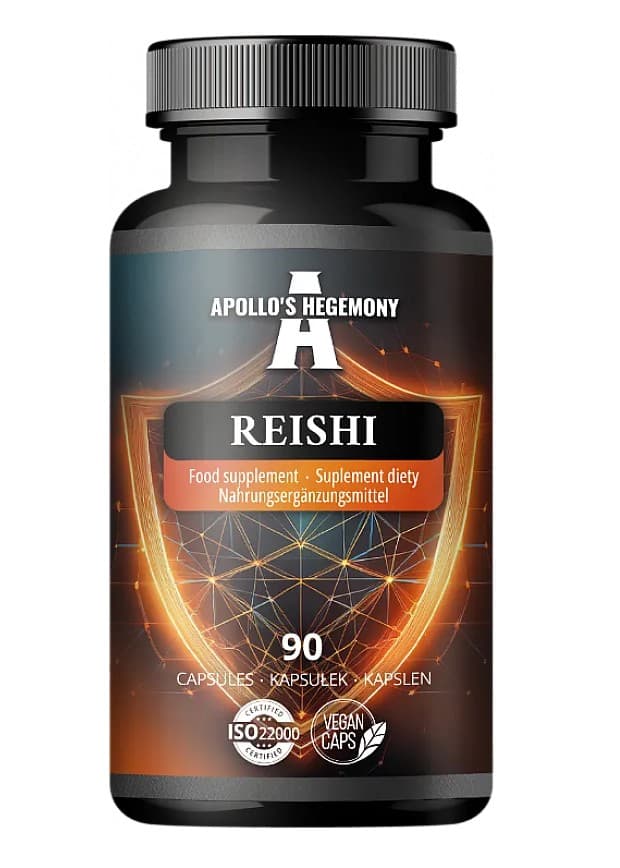 Apollo'S Hegemony Reishi - 90 capsules – Apollo'S Hegemony verpakking