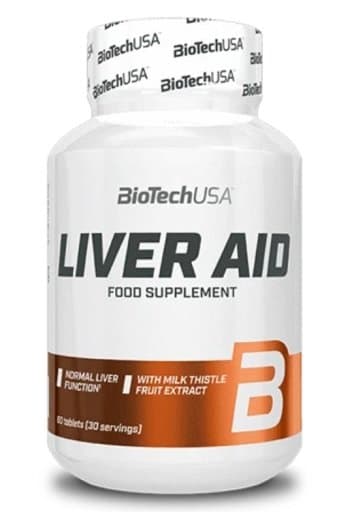 BioTechUSA - Chlorella, L-Methionin und Mariendistelextrakt - 60 Tabletten