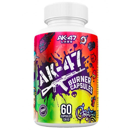 AK-47 Labs - Green Tea Extract, Red Raspberry Extract and Vitamin B6 - 60 Capsules – AK-47 Labs packaging