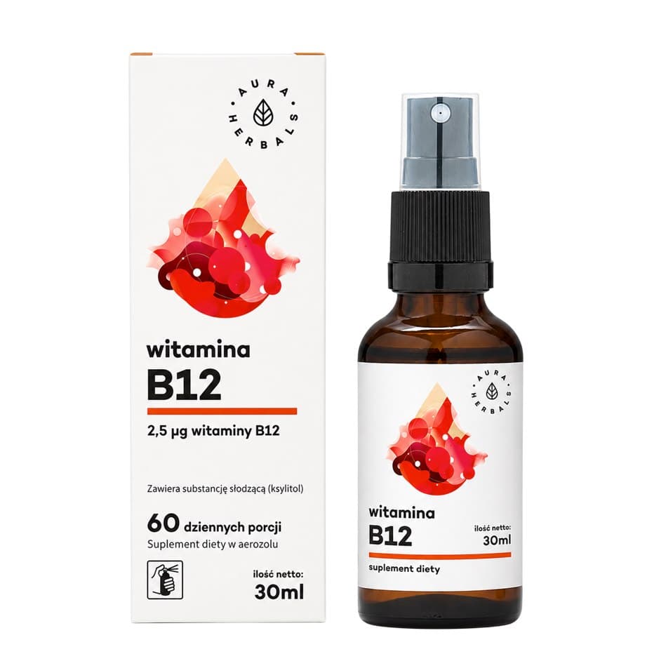 Aura Herbals Vitamin B12 Forte Spray 30ml