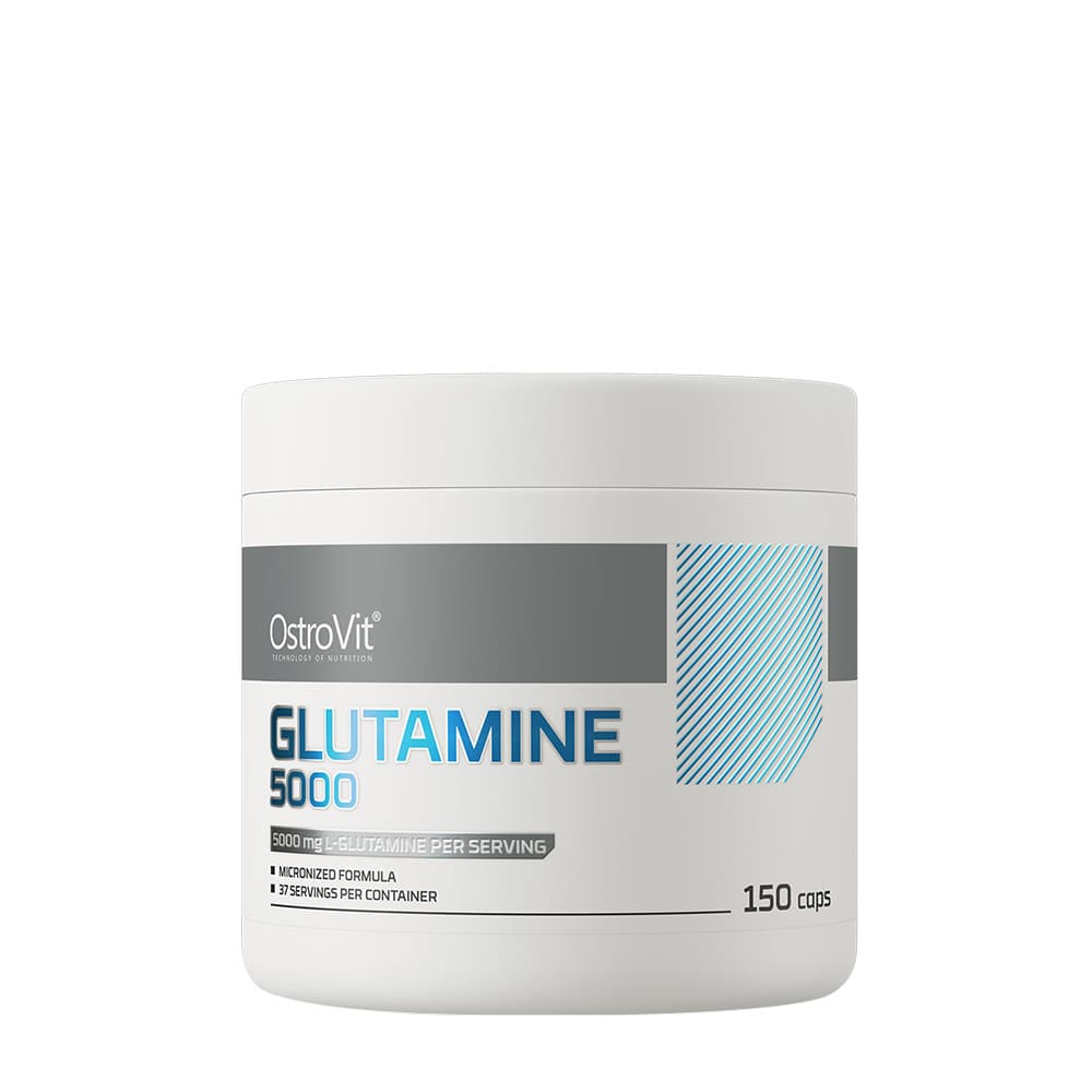 OstroVit Glutamine 5000 mg - 150 gélules – OstroVit emballage