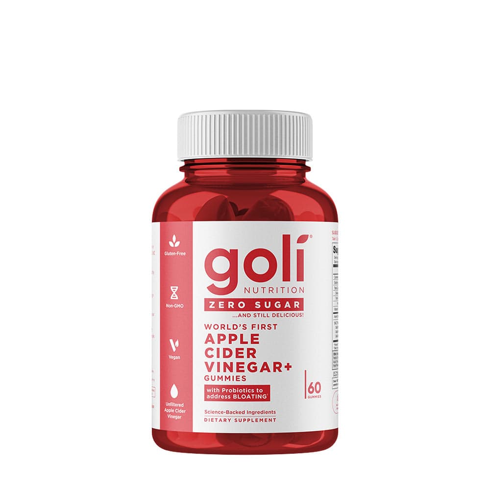 Goli Zero Sugar Apple Cider Vinegar Gummies - 60 Gummies – Goli confezione