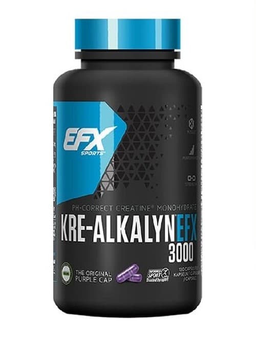 EFX Sports - Kre-Alkalyn 3000 - 120 kapsułek, 100 kapsułek – opakowanie