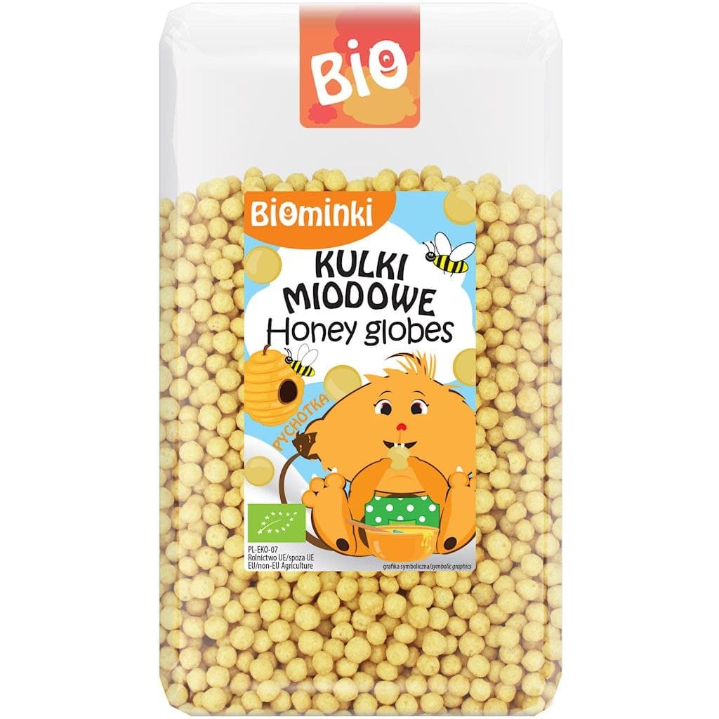 Biominki - Organic Honey Globes - 300g – Biominki packaging