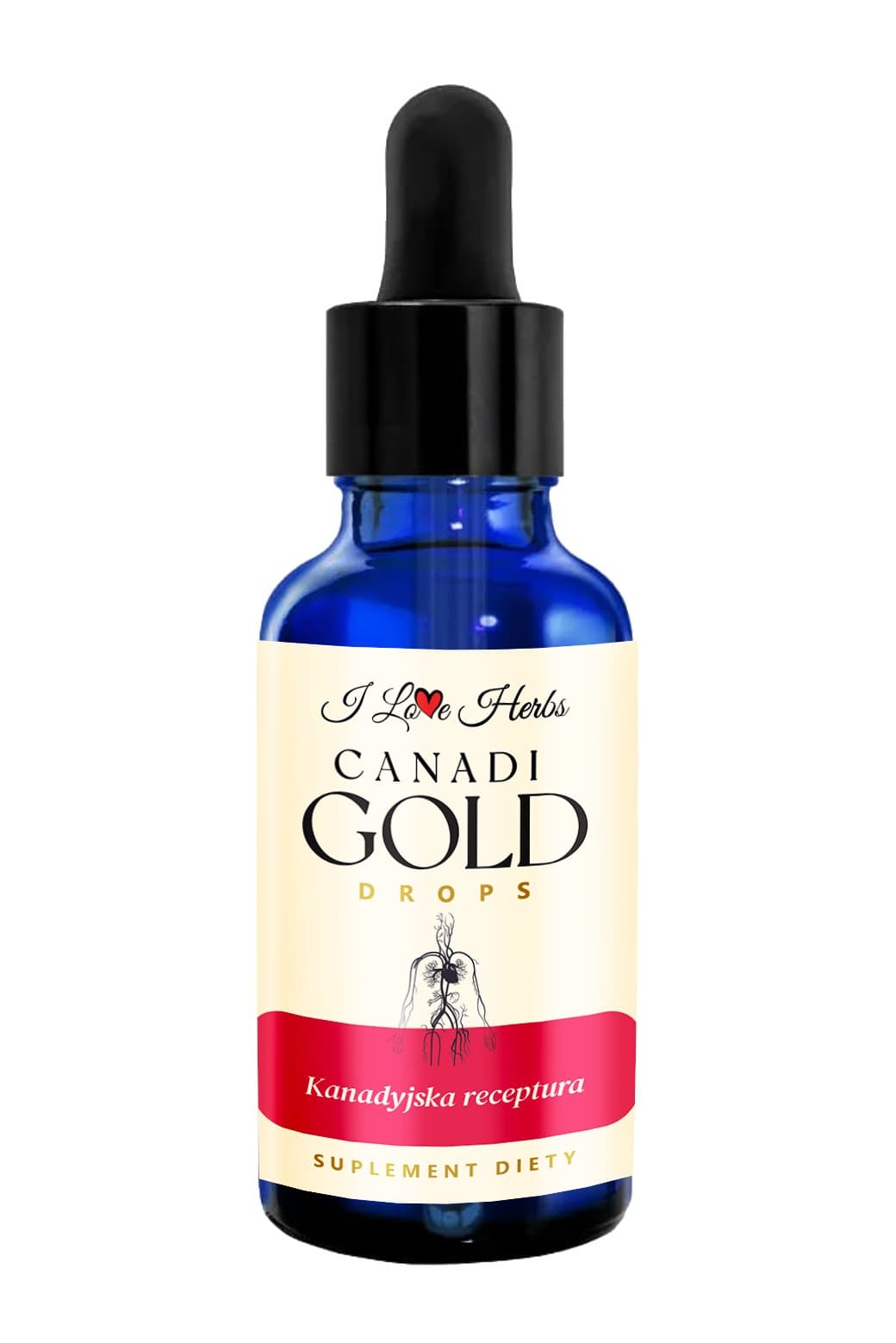 I Love Herbs - Canadian Gold Drops - 100ml