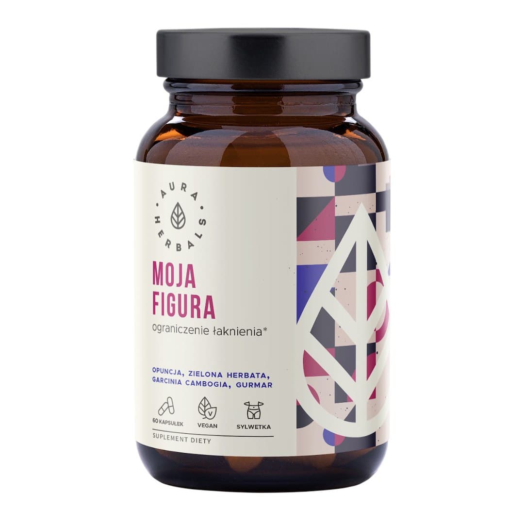 Aura Herbals - Weight Management Support, 60 kapsułek – Aura Herbals opakowanie