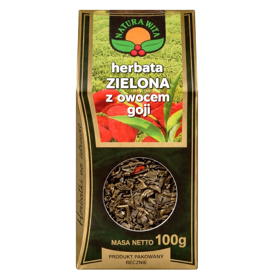 NATURA-WITA Grönt te med gojibär 100g