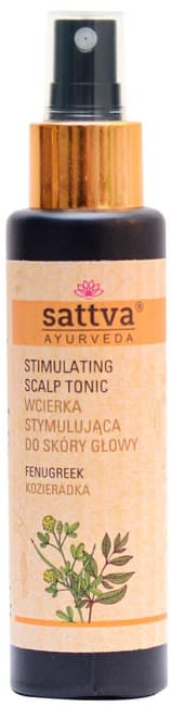 Sattva - Stimulating Scalp Tonic - 100ml – Sattva förpackning