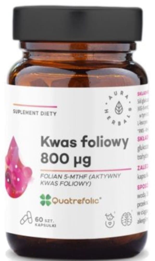 Aura Herbals - Folsäure – Aura Herbals packaging