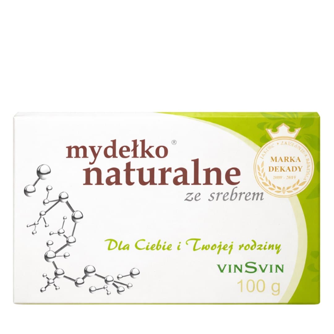 Vin Svin - Natural Soap With Silver - 100g – Vinsvin packaging