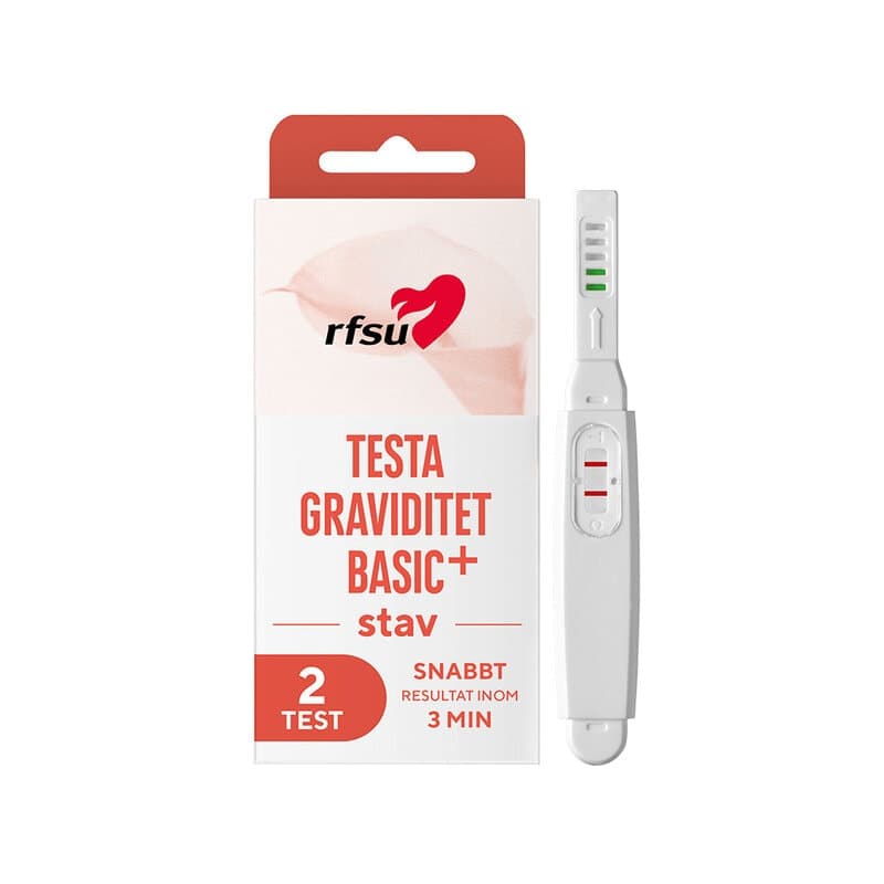 Graviditetstest Stav 2p | RFSU – RFSU förpackning