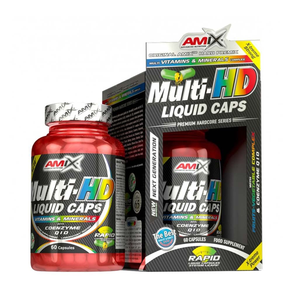 Amix Multi-HD Liquid Caps - 60 Kapseln – Amix Verpackung