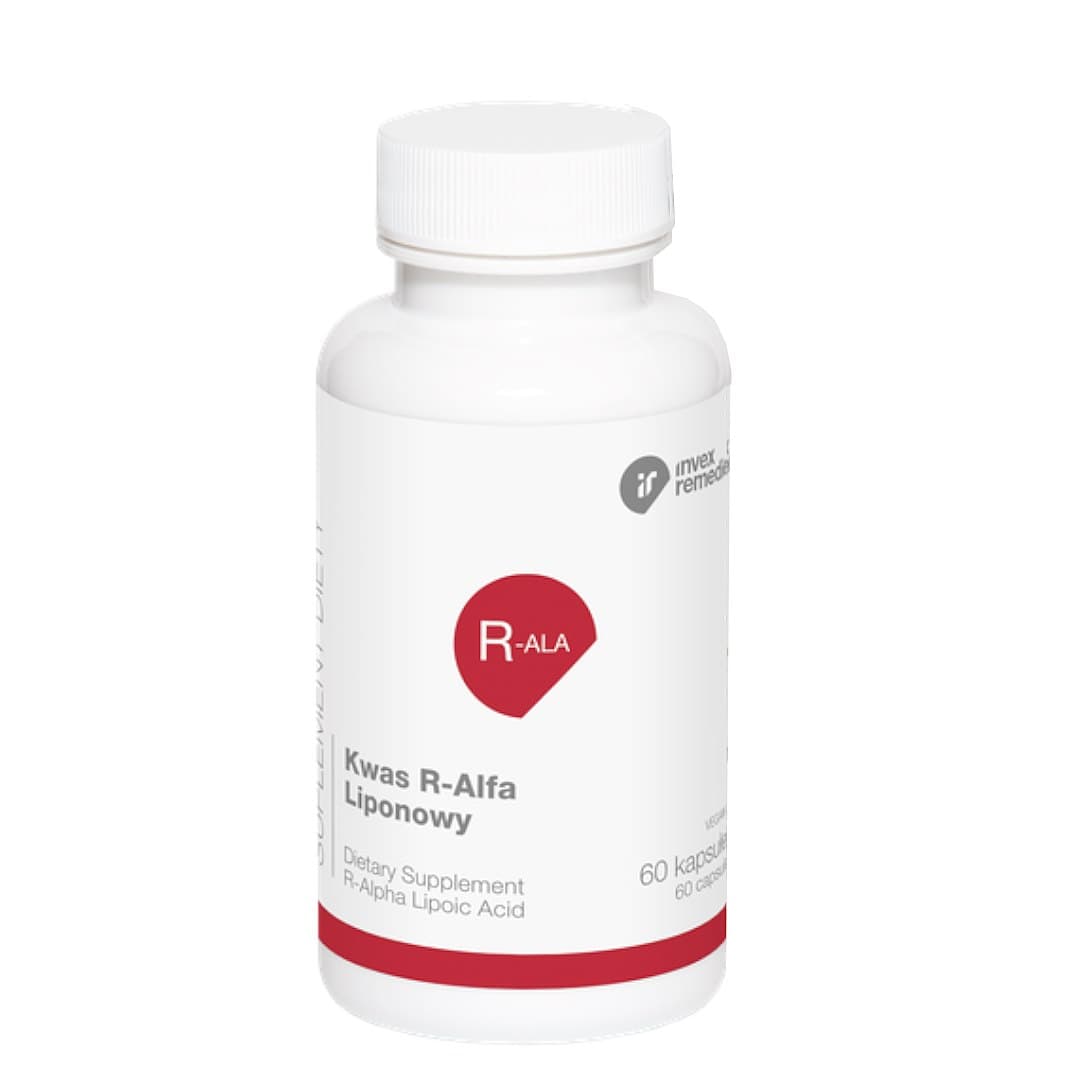 R-Alpha-Liponsäure 250mg, 60 Kapseln INVEX REMEDIES