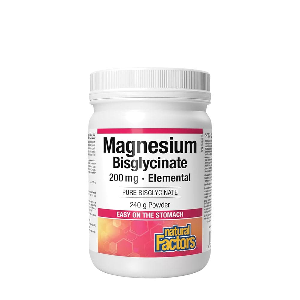 Natural Factors - Magnesium Bisglicinato – Natural Factors empaque