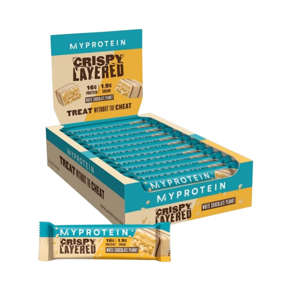Myprotein Crispy Layered Bar – Myprotein confezione