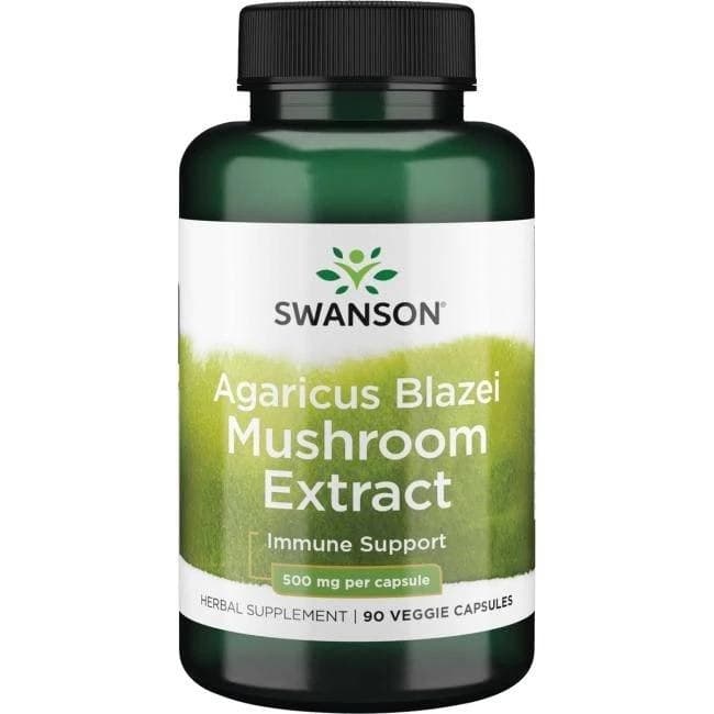 Swanson - Agaricus Blazei Mushroom Extract 90 Vcaps – Swanson empaque