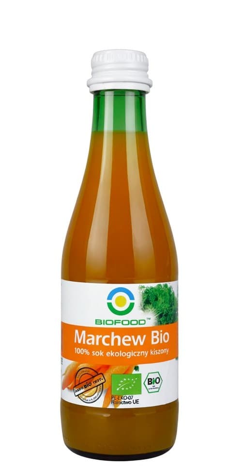 BIOFOOD - Jugo de Zanahoria Fermentado Ecológico 300ml – Bio Food packaging