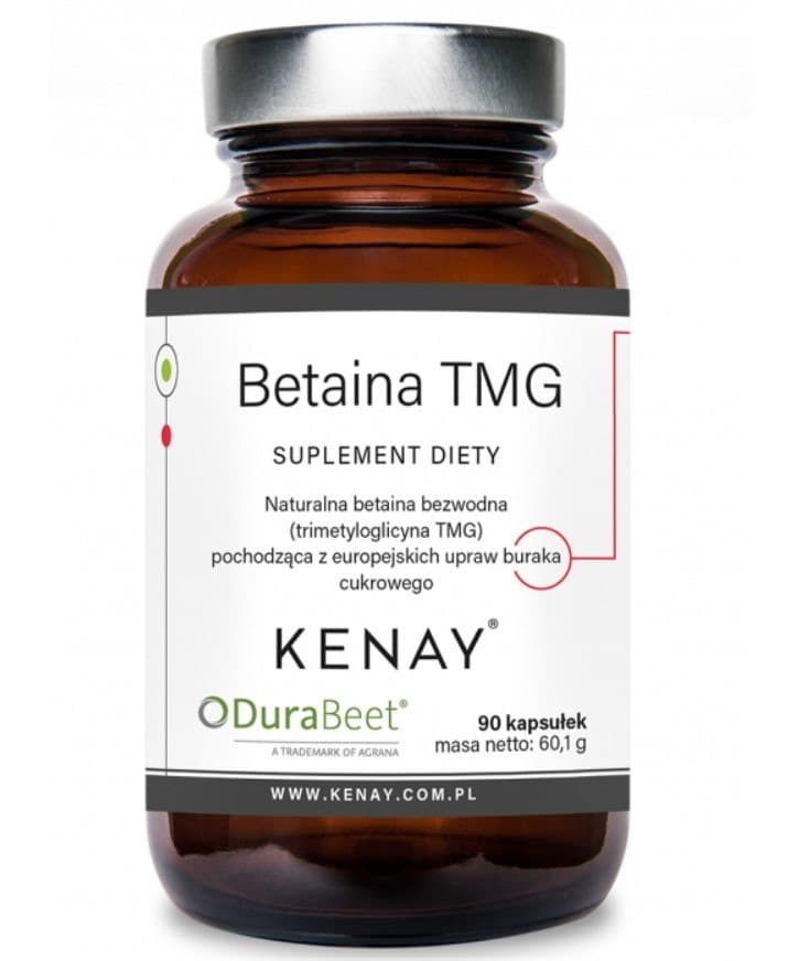 Kenay - Betaine TMG - 90 capsules – Kenay packaging