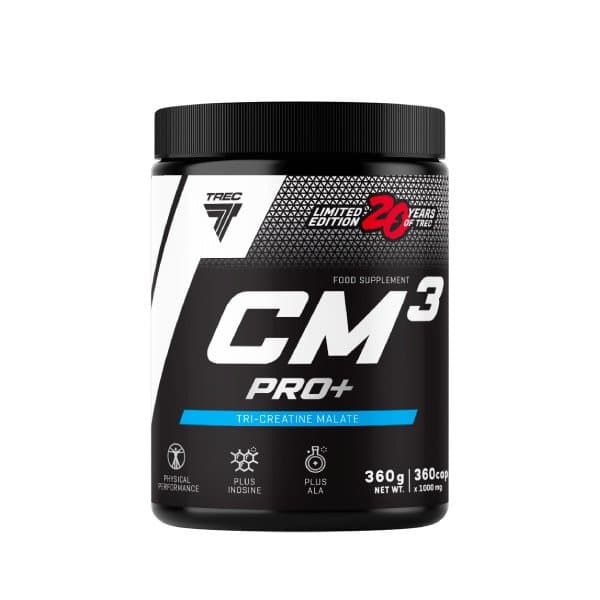 Trec - CM3 Pro+ Limited Edition - 360 kapsułek – Trec opakowanie