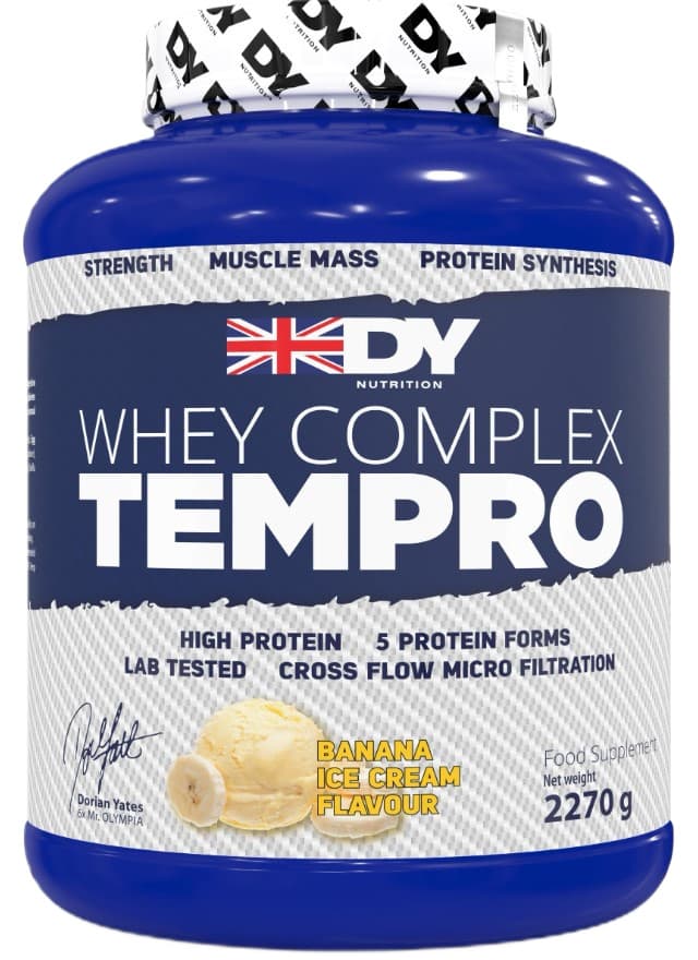 Dorian Yates Whey Complex Tempro 1000 g – Dorian Yates packaging