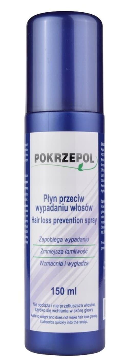 Pokrzepol - Spray Prevenzione della Caduta dei Capelli - 150ml – Pokrzepol confezione
