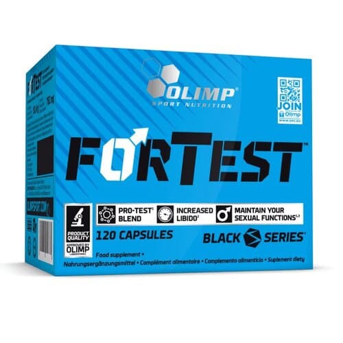 Olimp Labs Fortest 120 gélules – Olimp Labs emballage