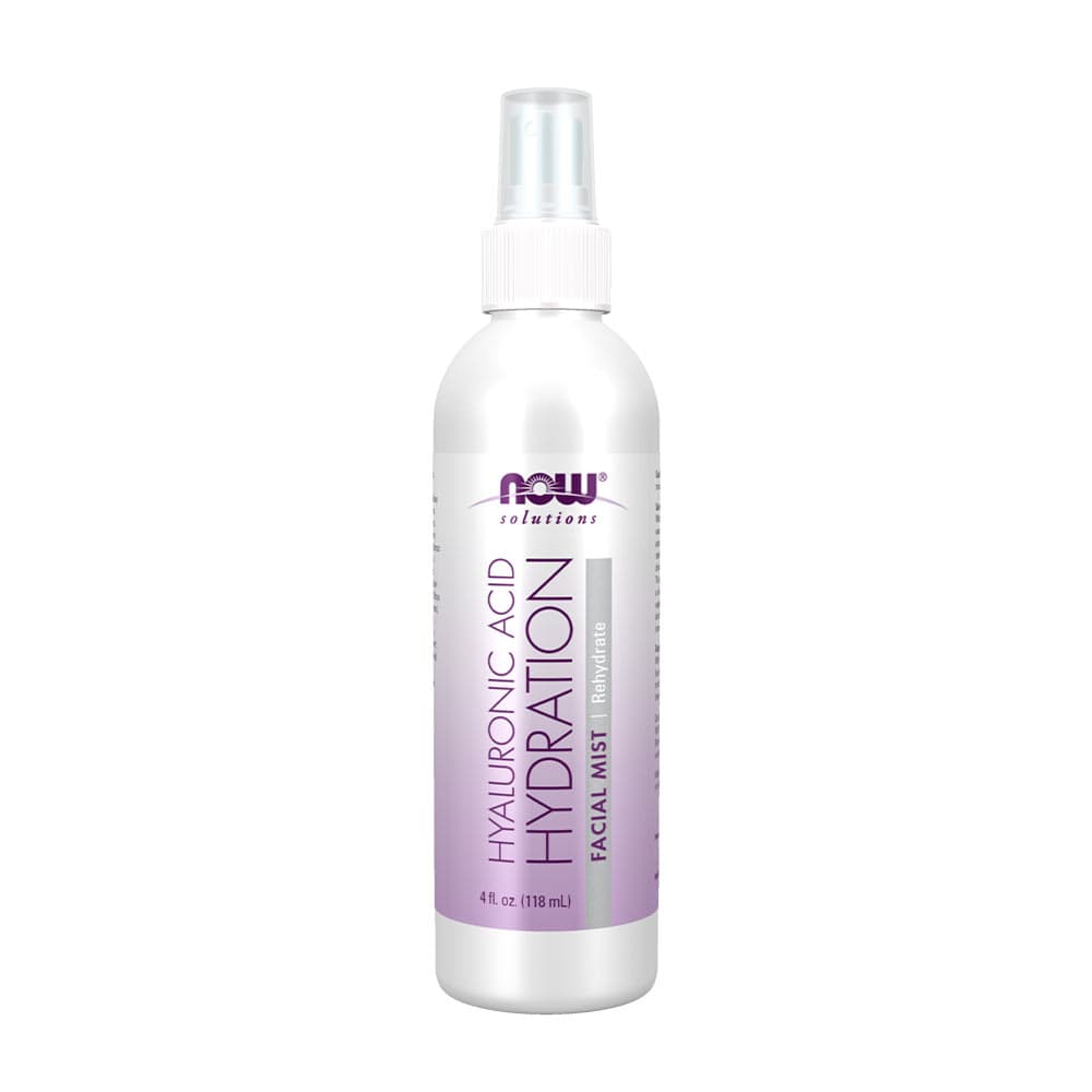 NOW Foods – Återfuktande ansiktsspray med hyaluronsyra 118ml