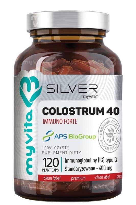 MyVita Colostro 40 Immuno Forte Standardized – MyVita confezione