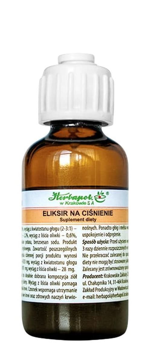 Herbapol w Krakowie S.A. - Blood Pressure Elixir 35ml