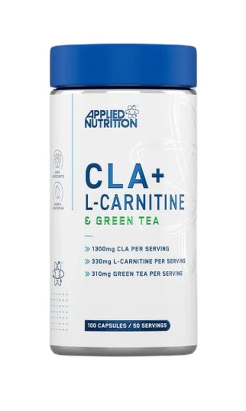 Applied Nutrition - Cla+ L-Carnitine & Green Tea - 100 kapsułek – Applied Nutrition packaging