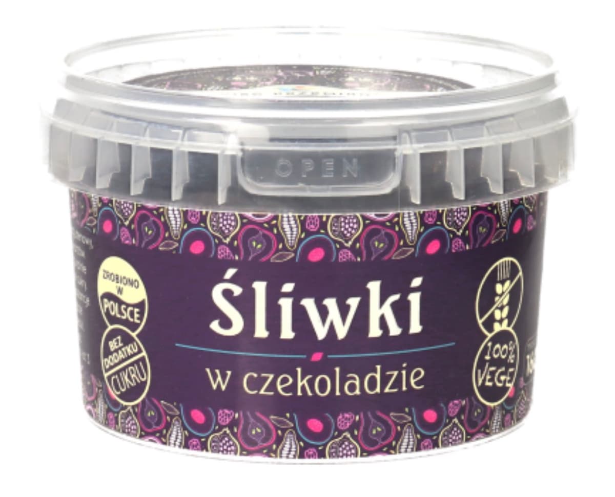 Pięć Przemian - Plommon i sockerfri choklad - Glutenfri 160g