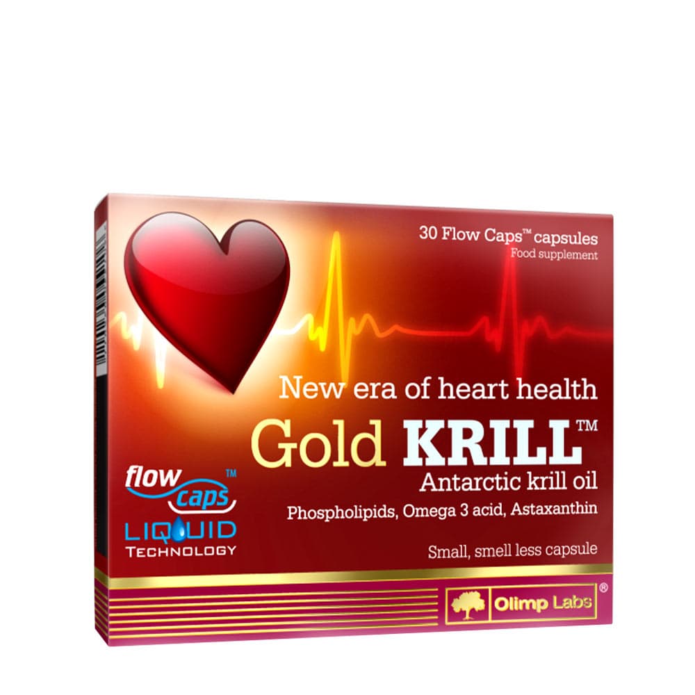 Olimp Labs Gold Krill 30 cápsulas – Olimp Labs embalagem