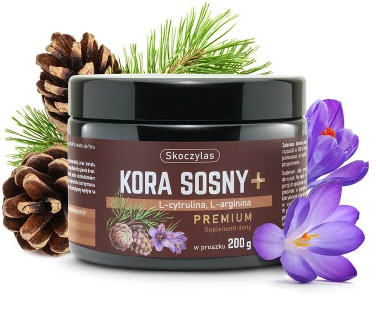 Skoczylas - Pine Bark+ - 200g – Skoczylas förpackning