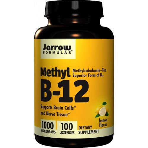 Jarrow Formulas Methyl B-12 1000mcg Lemon Vegan Gummies - 100 tuggtabletter – Jarrow Formulas förpackning