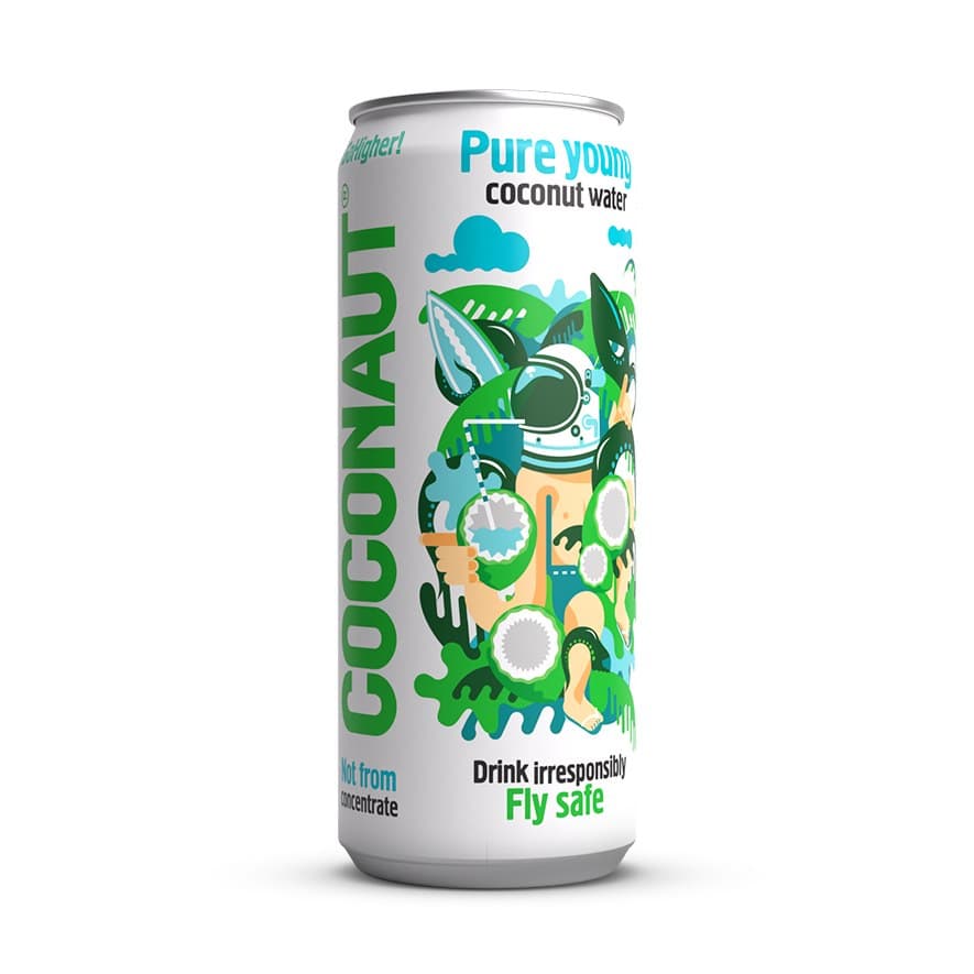 Coconaut - Young Kokoswasser – Verpackung