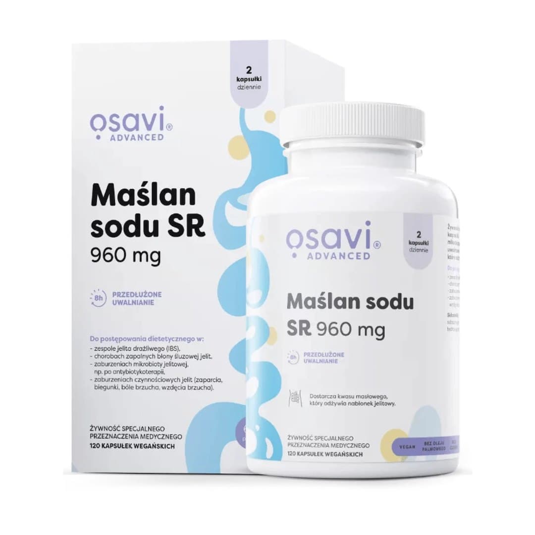 Osavi - Sodium Butyrate - 120 Kapseln