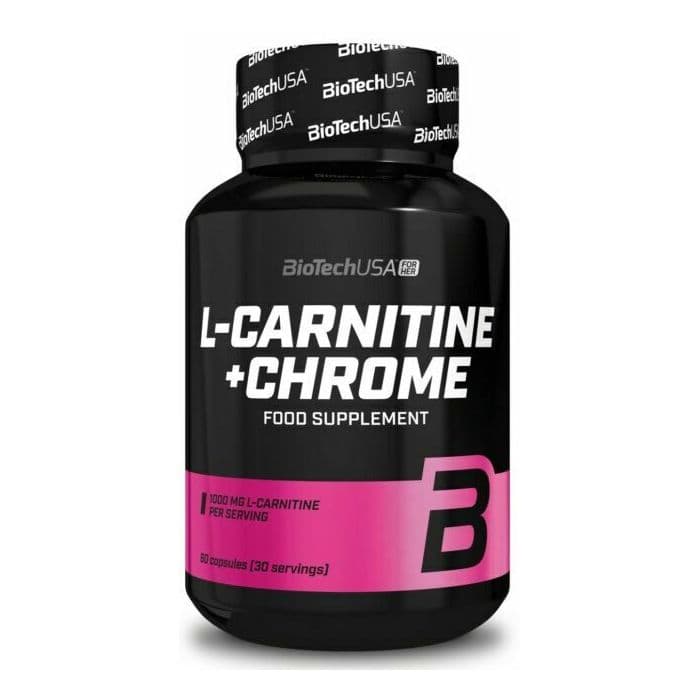 BioTechUSA - L-Carnitin + Chrom - 60 Kapseln