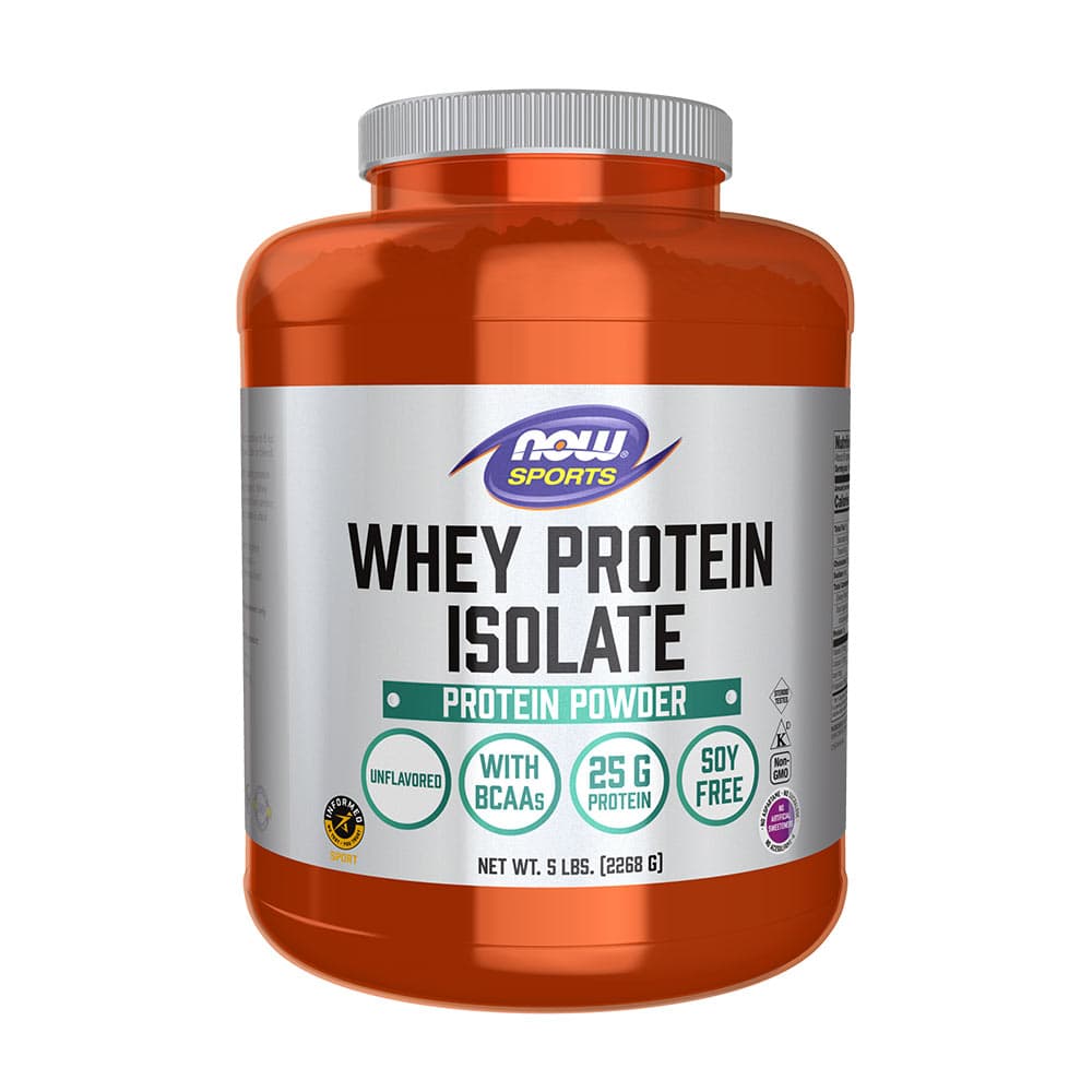 NOW Foods - Whey Protein Isolate – NOW Foods packaging