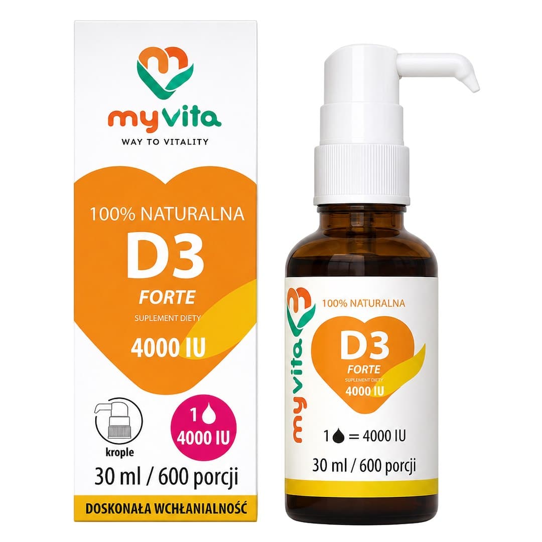 MyVita Vitamin D3 Forte Drops – MyVita confezione