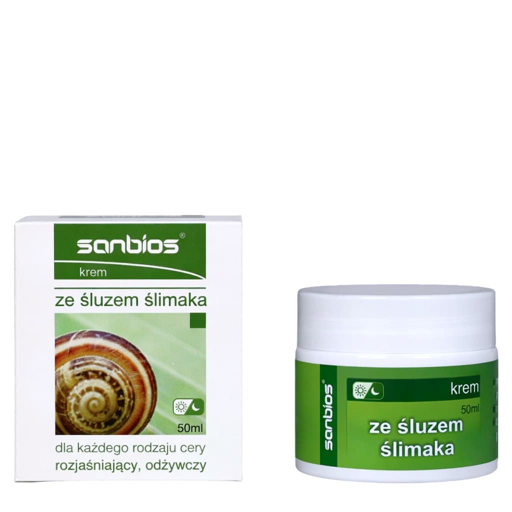 Sanbios - Snail Slime Cream 50 ml – Sanbios packaging