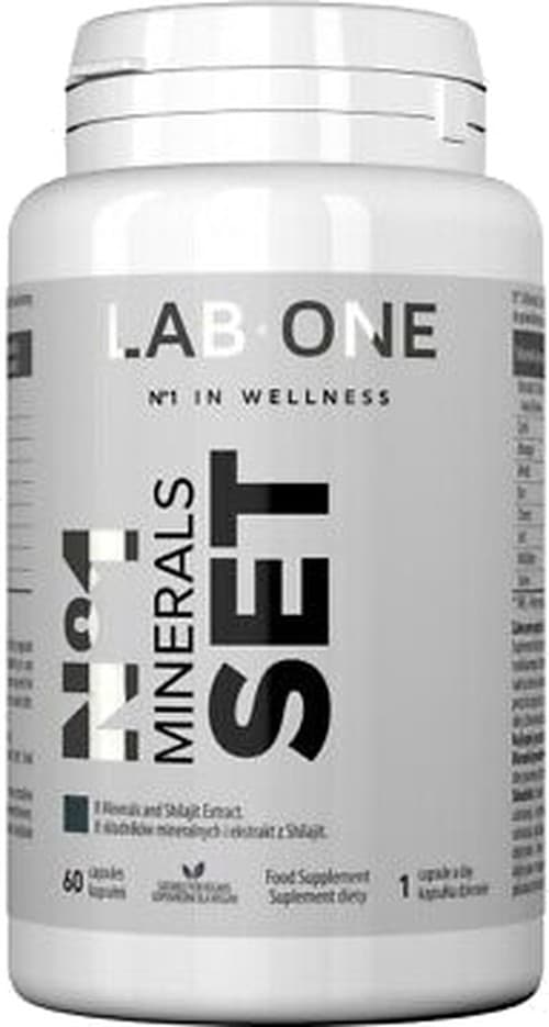 LAB ONE N°1 Minerals SET 60 capsule – LAB ONE confezione