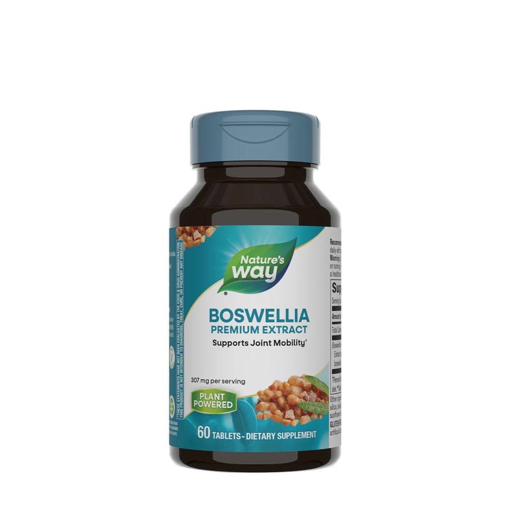 Nature's Way Boswellia Premium Extract 307 mg - 60 tabletas – Nature's Way empaque
