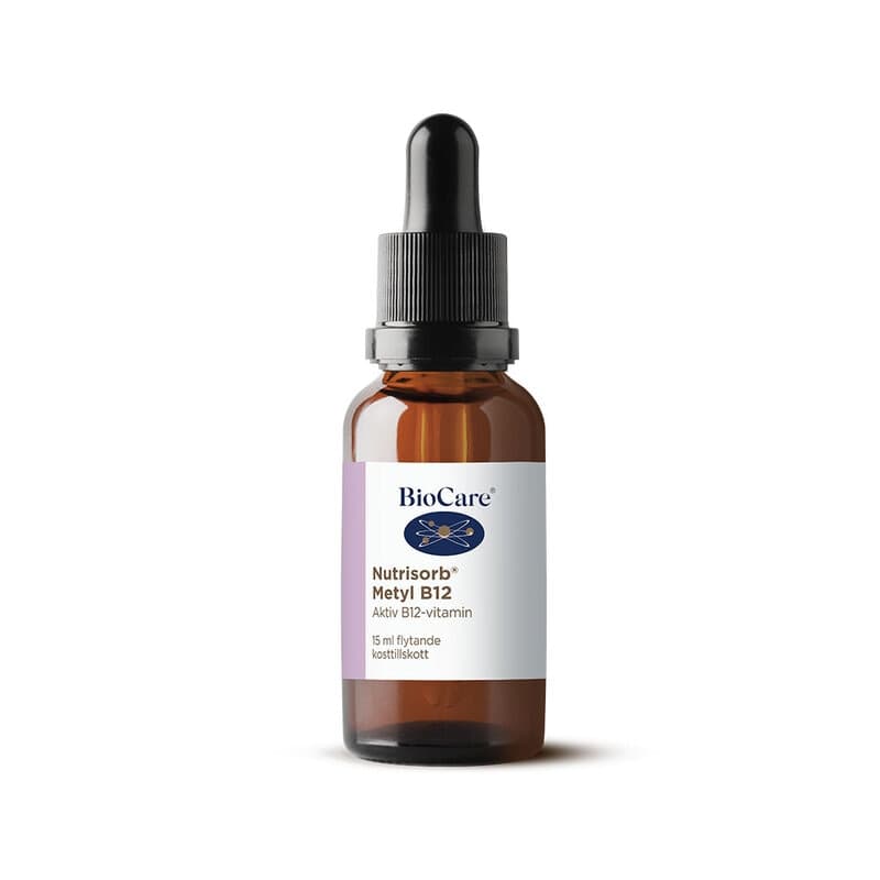 Métyl B12 Nutrisorb 15ml – BioCare emballage