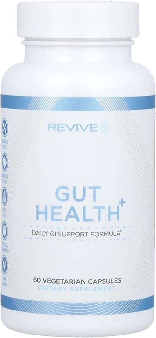 Revive Gut Health+ 60 kapslar – Revive förpackning