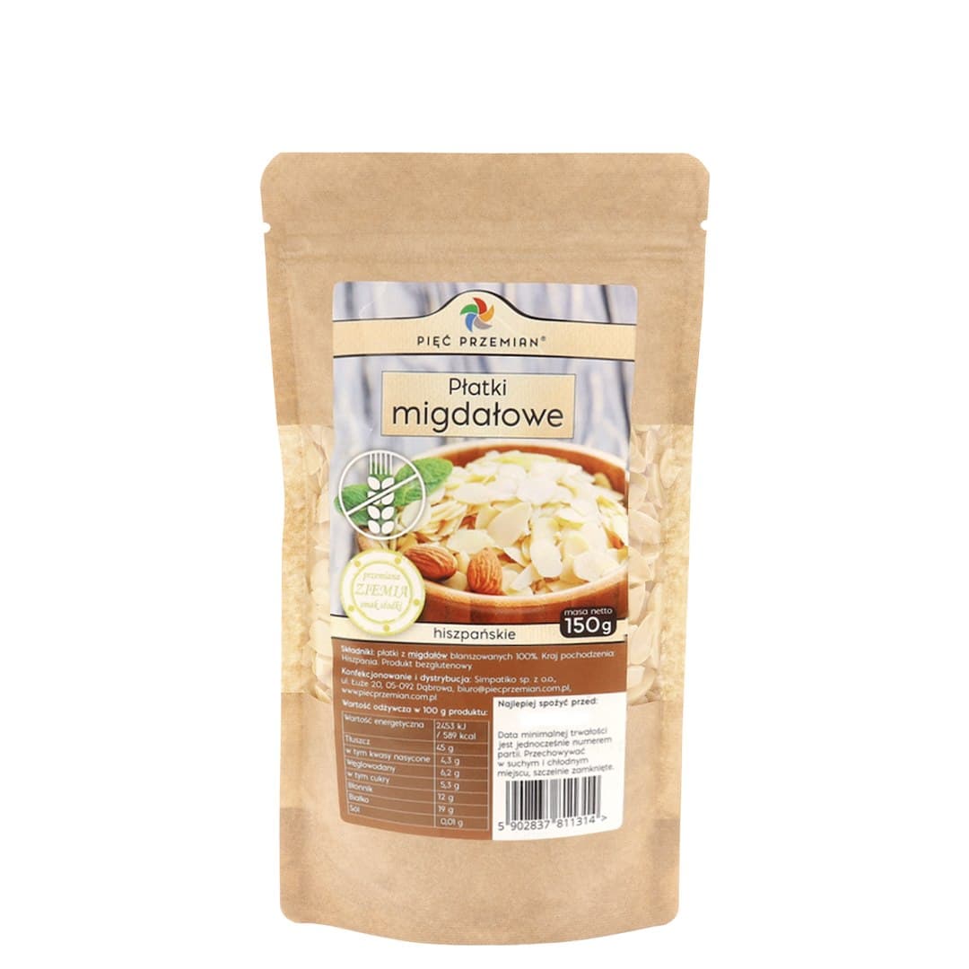 Pięć Przemian - Mandorle a scaglie - 150g