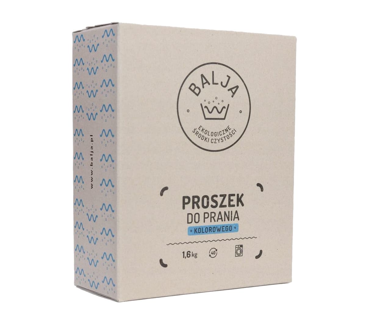 Balja - Waschpulver für Buntwäsche 1,6kg – Balja packaging