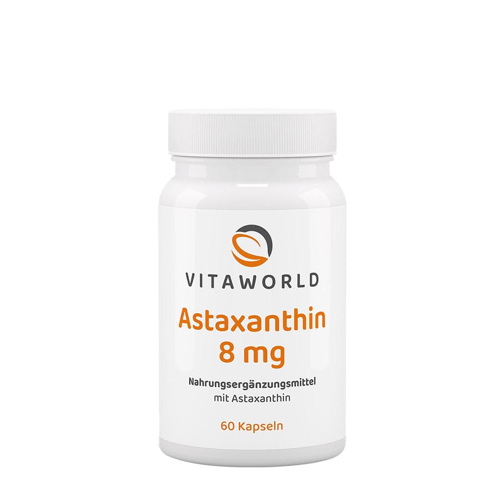 Vitaworld - Astaxanthin 8 mg - 60 capsules – Vitaworld emballage