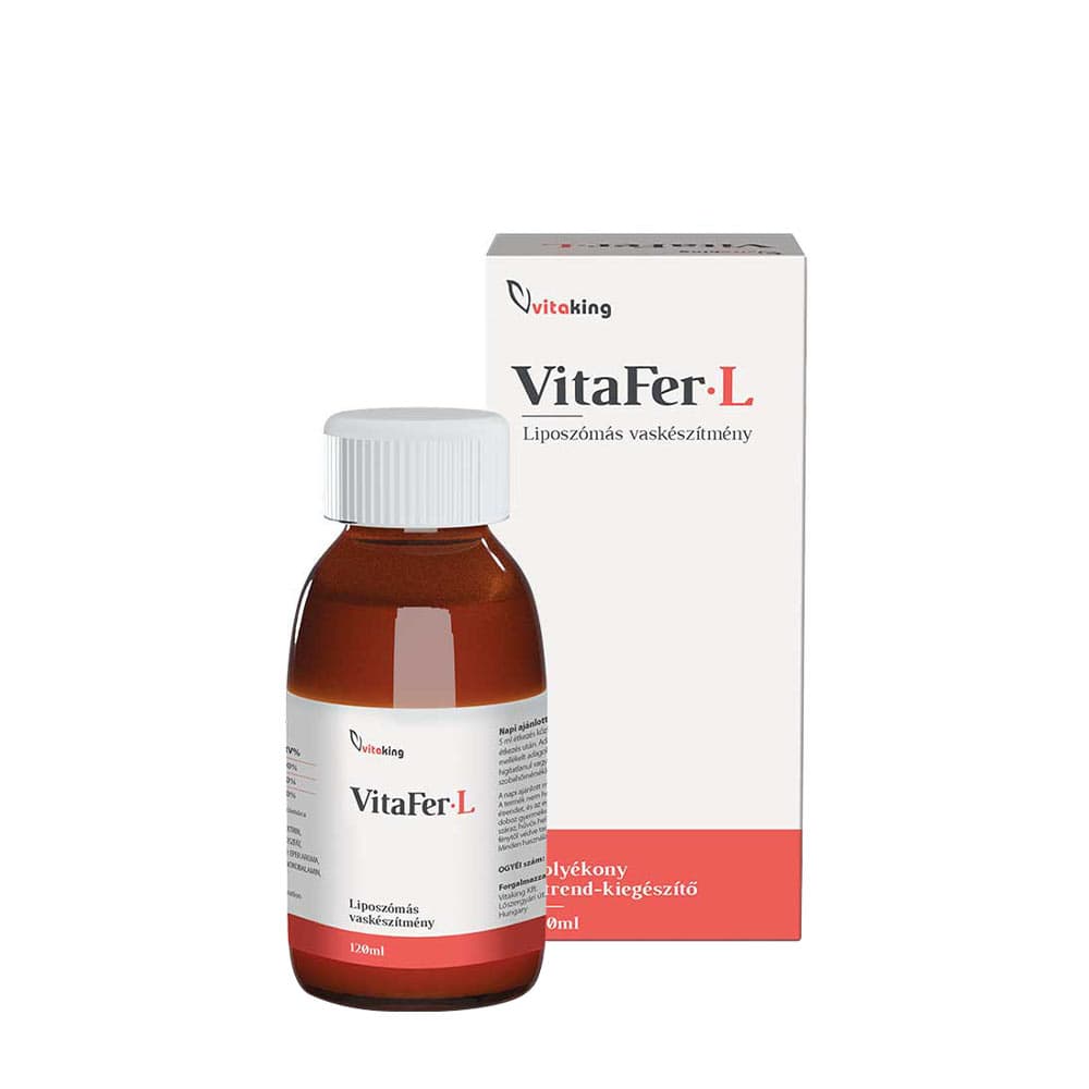 Vitaking - VitaFer L Sciroppo di ferro 30 giorni – Vitaking packaging