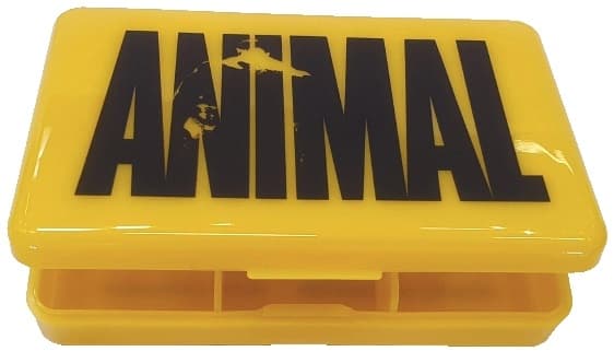 Animal Pillbox, Yellow – Animal förpackning